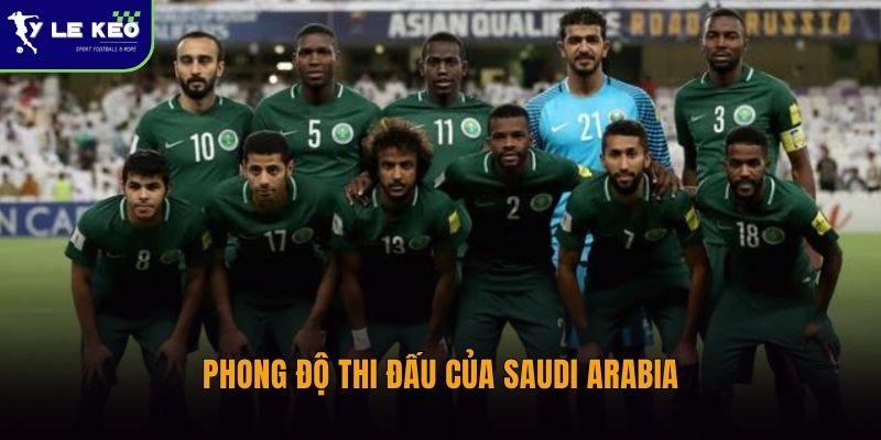 Soi kèo Tây Ban Nha vs Saudi Arabia (08h00 ngày 22/06 – World Cup 2026) 2 Phong độ thi đấu của Saudi Arabia